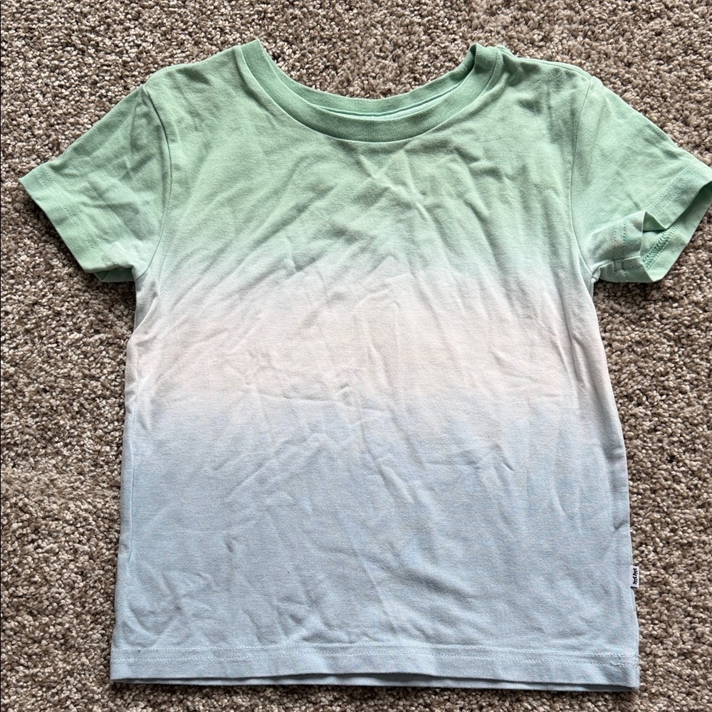Little Sleepies Mint and Sky Tee